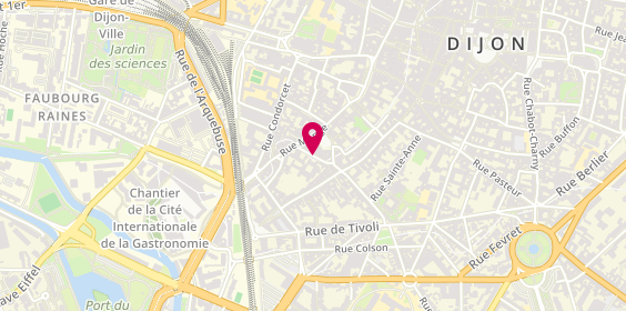 Plan de Resid Notre Dame Visitation, 6 Rue Crébillon, 21027 Dijon