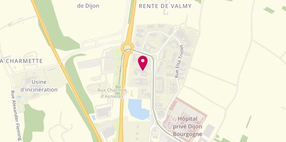 Plan de Résidence Valmy, 43 avenue Françoise Giroud, 21000 Dijon