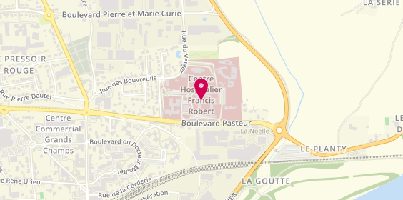Plan de Centre Hospitalier Erdre et Loire, 160 Rue du Verger, 44150 Ancenis-Saint-Géréon