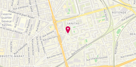 Plan de Residence Autonomie Pasteur, 53 Rue du Sanitas, 37000 Tours