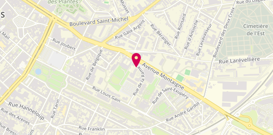 Plan de Residence Autonomie Bellefontaine, 2 Rue Rame, 49100 Angers