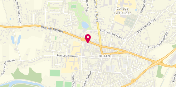Plan de EHPAD Isac de Rohan Résidence Bleu Océan, 12 Rue P Waldeck Rousseau, 44130 Blain