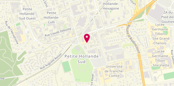 Plan de Korian le Doubs Rivage, 7 avenue Georges Pompidou, 25200 Montbéliard