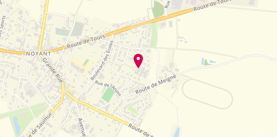 Plan de Résidence Claire Fontaine, 3 Rue Clairefontaine, 49490 Noyant-Villages