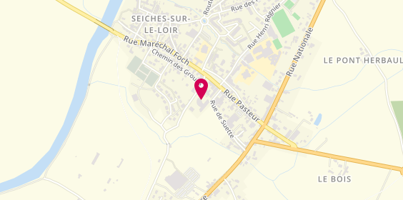 Plan de Ehpad de Seiches Sur le Loir - Heliantheme, 6 place André Moine, 49140 Seiches-sur-le-Loir