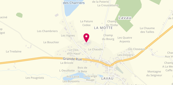 Plan de Residence de la Puisaye, Allée Jacques Tison, 89170 Lavau