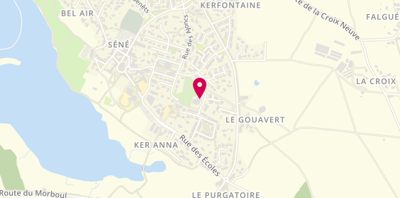 Plan de Residence de Penhoet, Rue des Marronniers, 56860 Séné