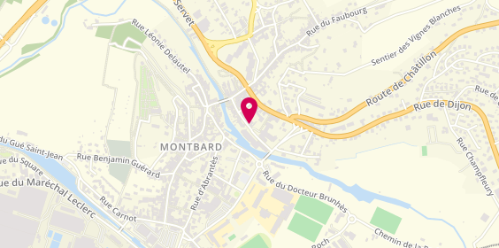 Plan de Ehpad Montbard, 27 Rue Auguste Carré, 21500 Montbard