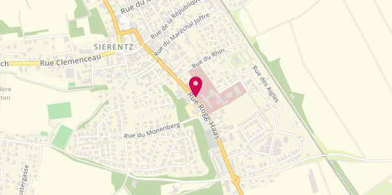 Plan de Hopital Local de Sierentz, 35 Rue Rogg Haas, 68510 Sierentz