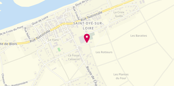 Plan de Résidence des Tourelles, 4 Rue Mail, 41500 Saint-Dyé-sur-Loire
