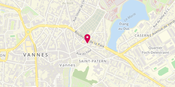 Plan de Résidence Edilys, 34 Rue Saint-Patern, 56000 Vannes