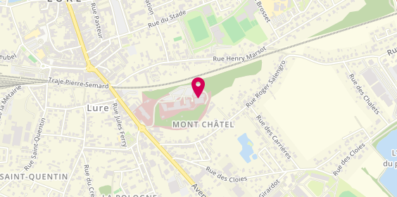 Plan de EHPAD Mont Châtel, 37 avenue Carnot, 70200 Lure