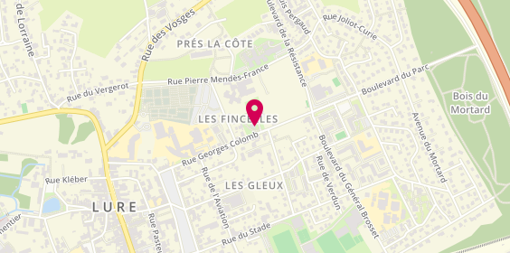 Plan de Résidence Henri Courtois, 15 Rue Georges Colomb, 70200 Lure