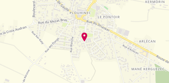 Plan de PUV Résidence Les Dunes - Groupe VYV, 18 Rue du Park Segal, 56680 Plouhinec