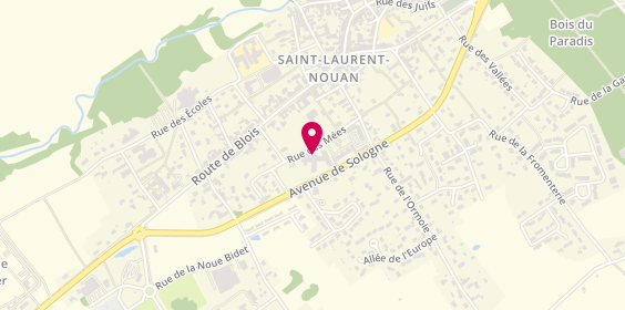 Plan de Maison de Retraite Les Mésanges, 5 Rue des Mées, 41220 Saint-Laurent-Nouan