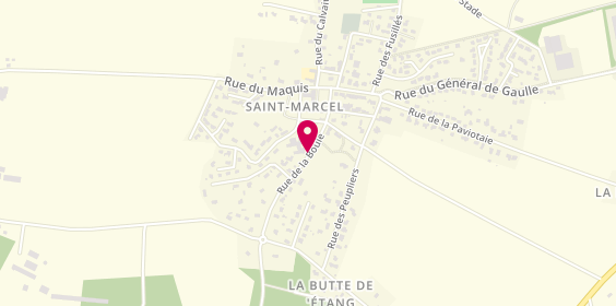 Plan de Résidence des Chênes, 4 Bouïe, 56140 Saint-Marcel