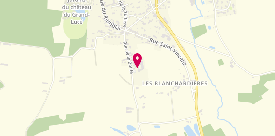 Plan de Mais Retr EHPAD Marie Louise Bodin, 17 Rue Borde, 72150 Le Grand-Lucé