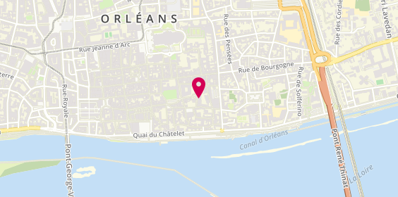 Plan de Residence Autonomie Isabelle Romee, 7 Rue du Puits de Linières, 45000 Orléans