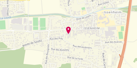 Plan de Ehpad Saint Antoine Issenheim, Rue du Retable, 68500 Issenheim