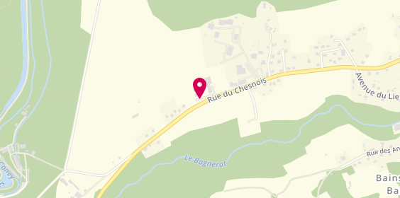 Plan de Sentiers d'Automne EHPAD, 50 Rue Chesnois, 88240 Bains-les-Bains
