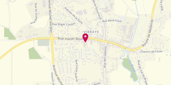 Plan de Ehpad la Petite Bruyère, 51 Rue Xavier Boutet, 72320 Vibraye