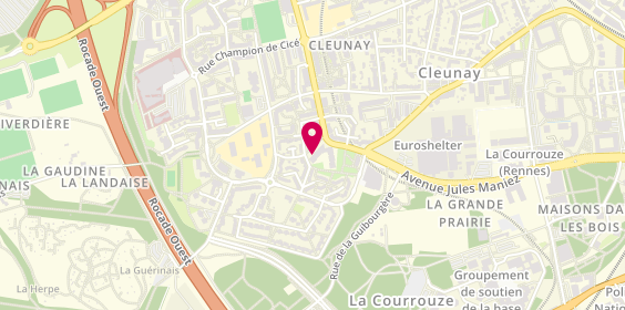 Plan de Ehpad de Cleunay, 70 Rue Ferdinand de Lesseps, 35000 Rennes