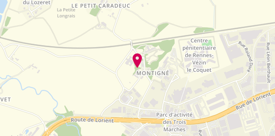 Plan de Maison de Retraite de Montigné, Montigné, 35132 Vezin-le-Coquet