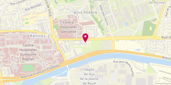 Plan de Petites Soeurs des Pauvres la Piletière, 122 avenue Général Leclerc, 35700 Rennes
