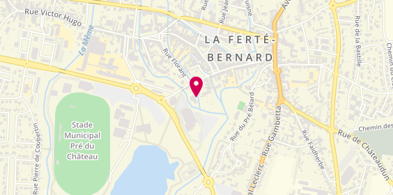 Plan de Residence le Foulon, 1 Rue Alfred Marchand, 72400 La Ferté-Bernard