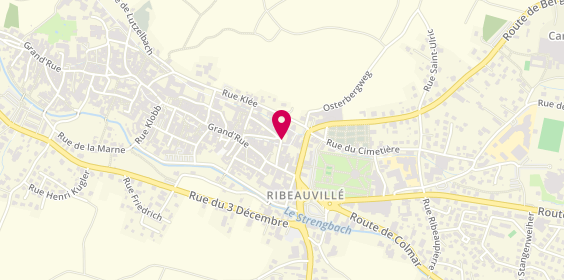 Plan de Ehpad Sainte Famille Ribeauville, 11 Rue Neuve, 68150 Ribeauvillé