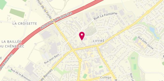 Plan de Maison de retraite Saint Michel (EHPAD), 30 Rue de Rennes, 35340 Liffré