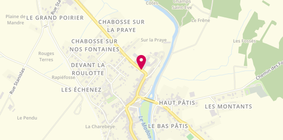 Plan de Hopital Site Mattaincourt, 1 Rue du General de Gaulle, 88500 Mattaincourt