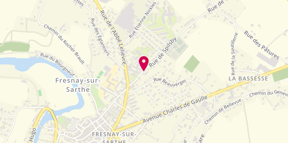 Plan de Maison de Retraite, 43 Rue Spilsby, 72130 Fresnay-sur-Sarthe