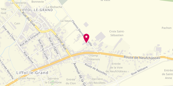 Plan de Maison de Retraite Saint-Simon, 1 chemin Derrière la Ville, 88350 Liffol-le-Grand