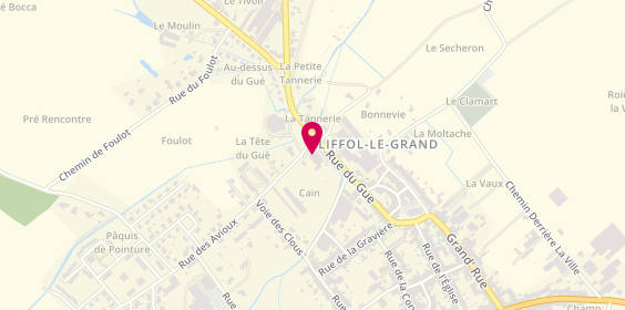 Plan de Ehpad Residence le Pont du Gue, 2 Rue des Avioux, 88350 Liffol-le-Grand