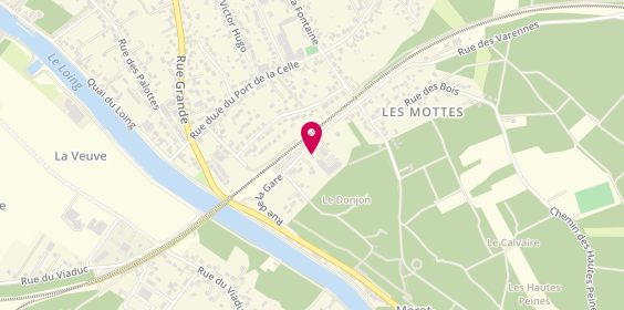 Plan de Résidence la Canopée, 6 Rue de la Gare, 77670 Saint-Mammès
