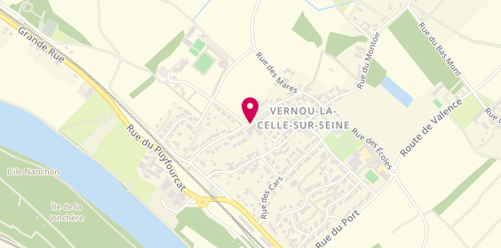 Plan de Résidence Les Sept Moulins, 12 Rue de la Maison Blanche, 77670 Vernou-la-Celle-sur-Seine