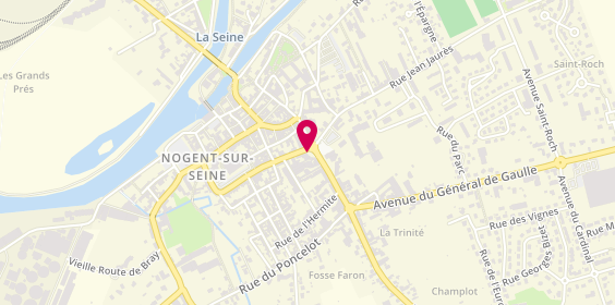 Plan de Hopital Local de Nogent-Sur-Seine, 5 Place Aristide Briand, 10400 Nogent-sur-Seine