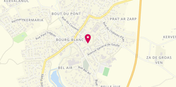 Plan de Ehpad Saint Joseph, 14 place Sainte-Barbe, 29860 Bourg-Blanc