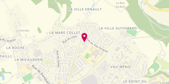 Plan de Residence Autonomie Les Villages, 5 Rue du Vau Gicquel, 22000 Saint-Brieuc