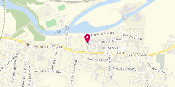 Plan de Maison de Retraite, Rue Bac, 54360 Blainville-sur-l'Eau