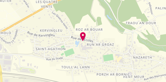 Plan de Résidence Beau Chêne, 31 Rue des Écoles, 22200 Saint-Agathon