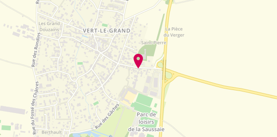 Plan de Marpa Les Grillons, 28 Rue de la Croix Boissée, 91810 Vert-le-Grand