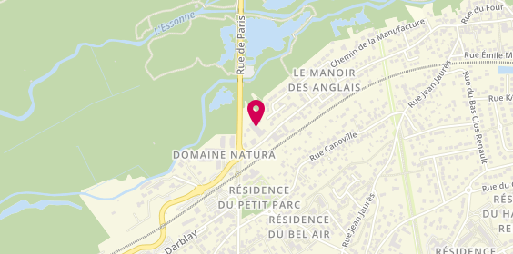 Plan de Maisons de Famille Les Etangs, 13 Rue du Petit Mennecy, 91540 Mennecy