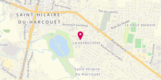 Plan de Résidence Foyer Les Hirondelles, Le Prieuré, 50600 Saint-Hilaire-du-Harcouët