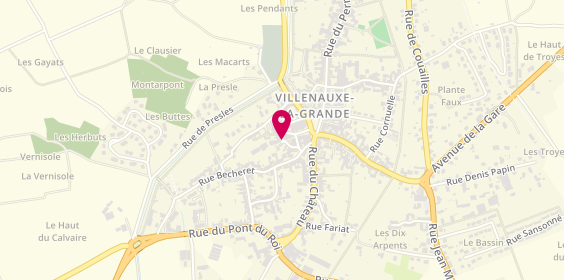 Plan de Maison de Retraite de la Noxe, 1 Rue Guillemot, 10370 Villenauxe-la-Grande