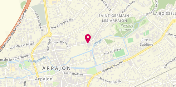 Plan de EHPAD Résidence de l'Orge, 10 Rue Louise Roger, 91180 Saint-Germain-lès-Arpajon
