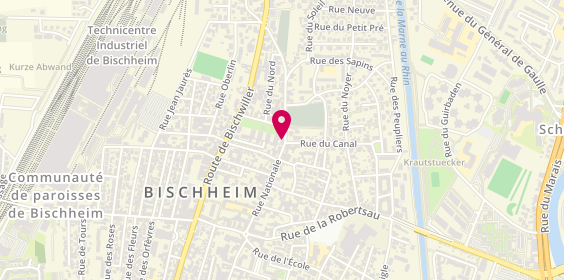 Plan de Résidence Charles Huck, 40 A Rue Nationale, 67800 Bischheim
