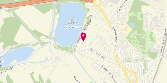 Plan de Résidence Les Jardins du Lac, 2 chemin des Pâtures, 91220 Brétigny-sur-Orge