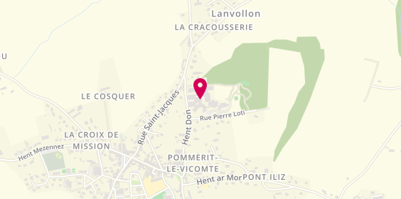 Plan de Residence de l'If, 22 Hent Don, 22200 Pommerit-le-Vicomte